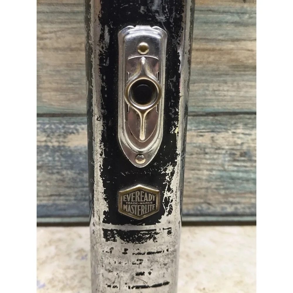 EVEREADY FLASHLIGHT Masterlite Trade-Marks VINTAGE 1950's Not Tested